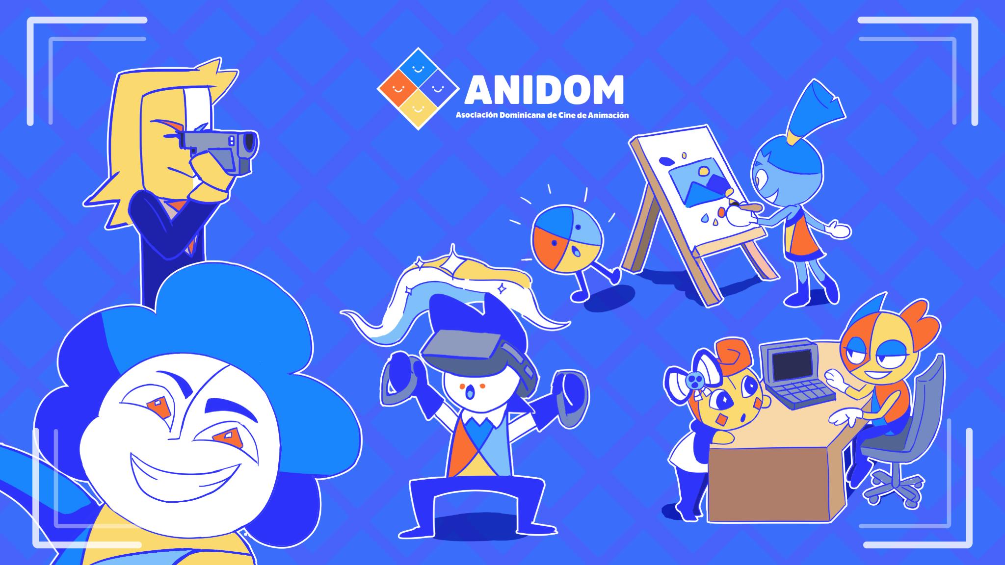 Discovery splash banner for ANIDOM Discord server