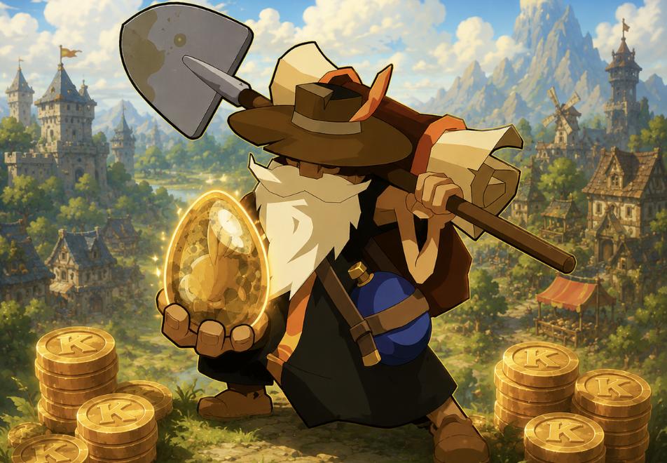 Discovery splash banner for Discord Kamas Achat & Vente DOFUS Discord server