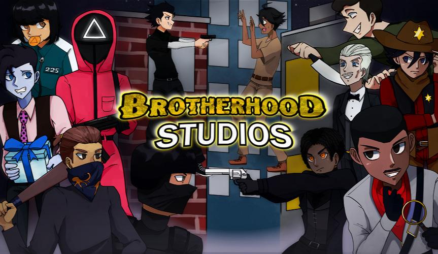 Discovery splash banner for Brotherhood Studios | Darkonix Discord server