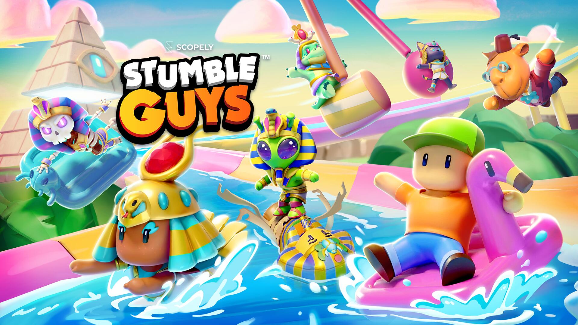 Discovery splash banner for Stumble Guys Discord server