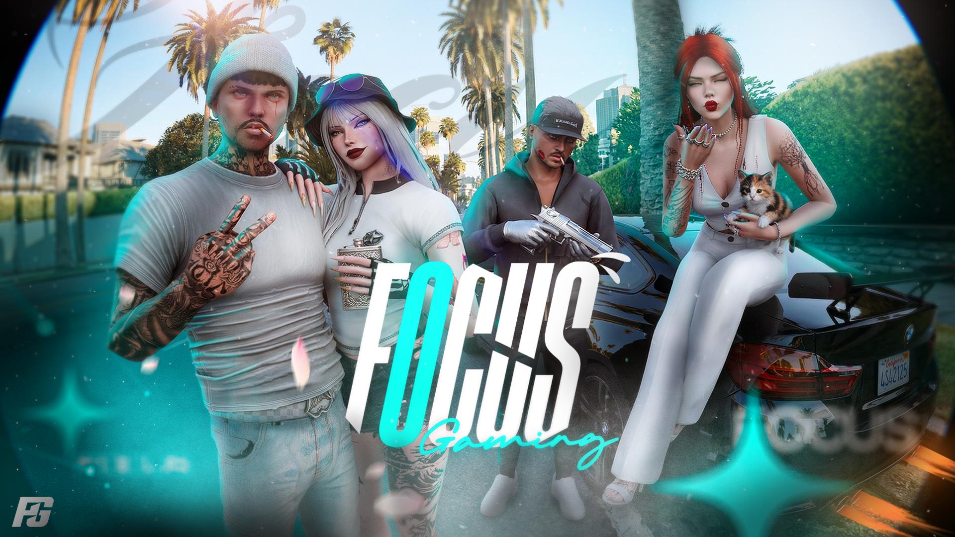 Discovery splash banner for Focus Gaming┆GTA5 & CS Discord server