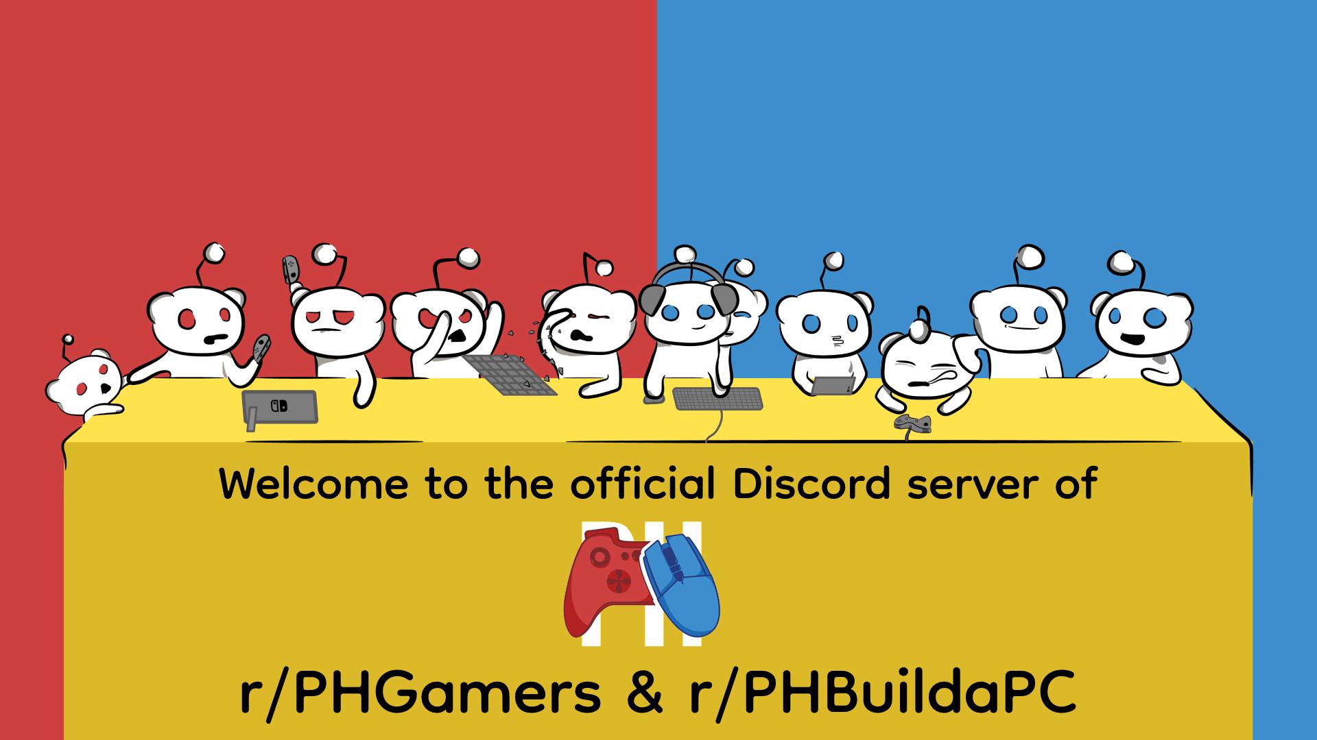 Discovery splash banner for r/PHG & r/PHBAPC Discord server