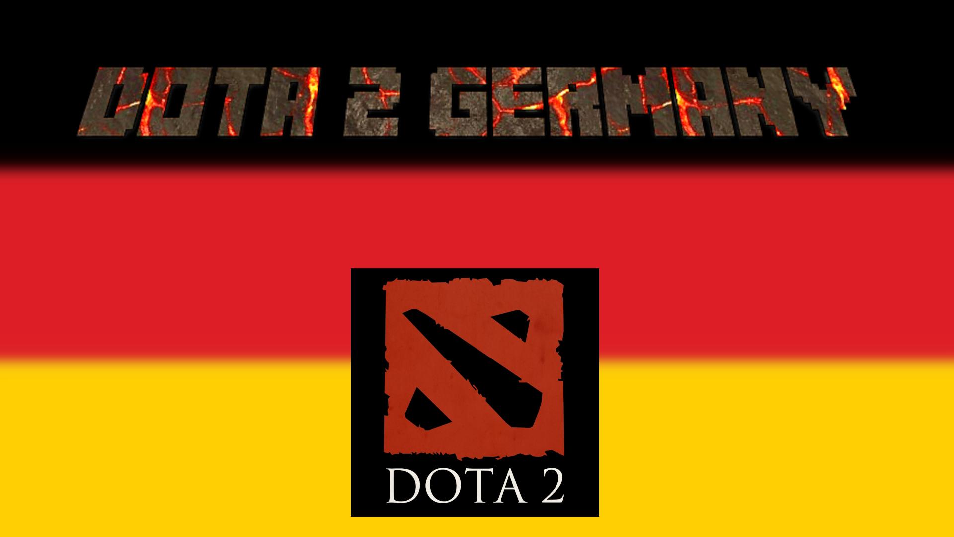 Discovery splash banner for Dota 2 Germany Discord server