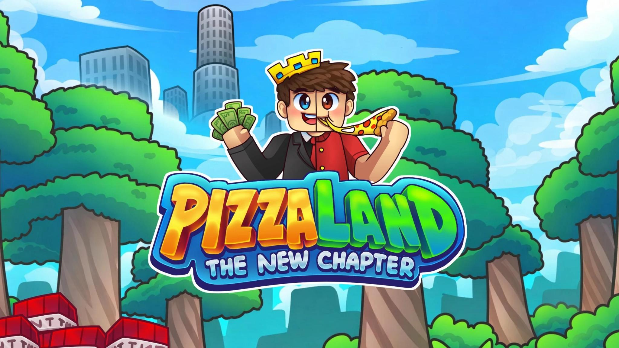 Discovery splash banner for Pizzaland Roleplay Discord server