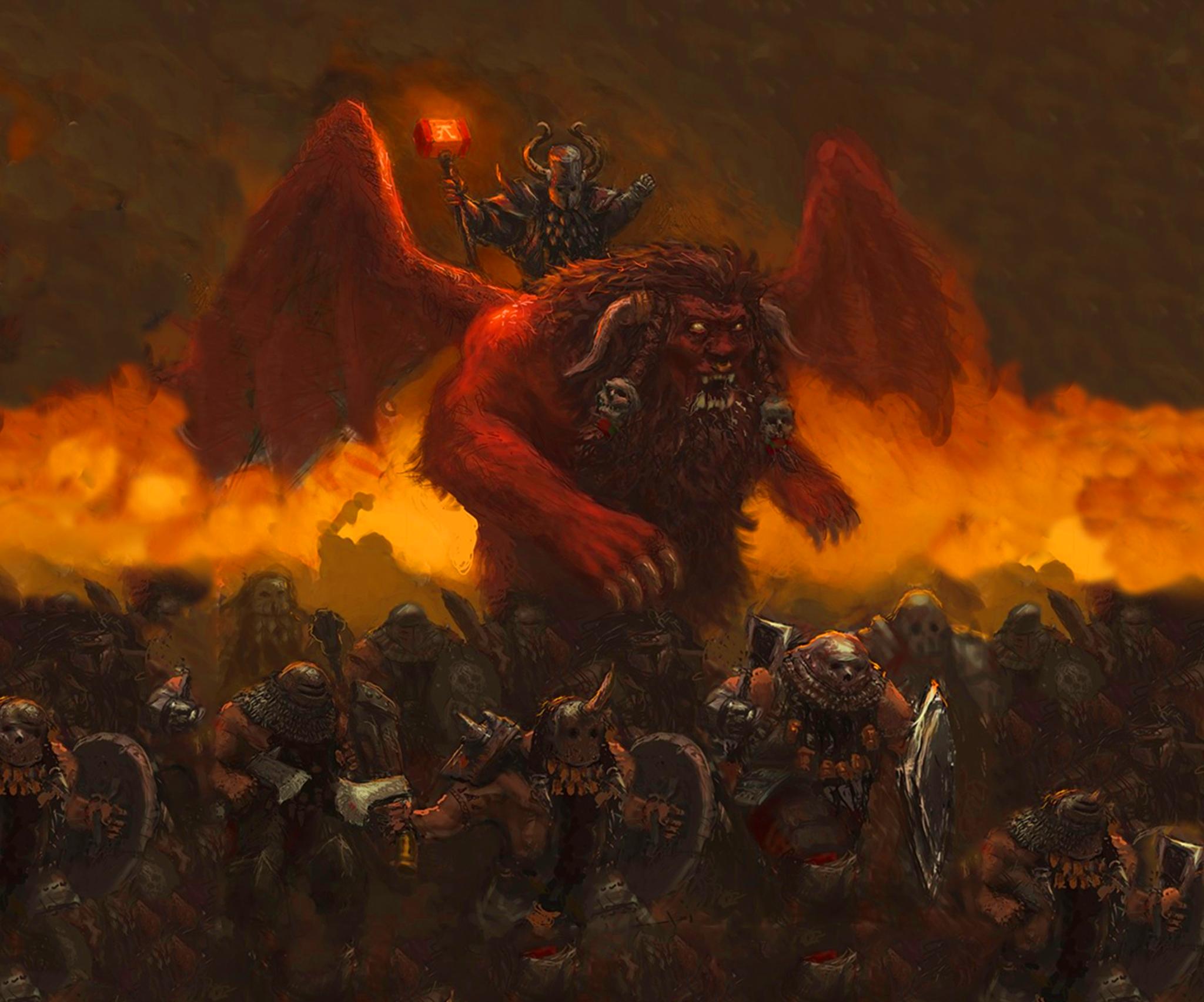 Discovery splash banner for Chaos Dwarfs Online Discord server