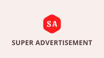 Discovery splash banner for Super Advertisement Discord server