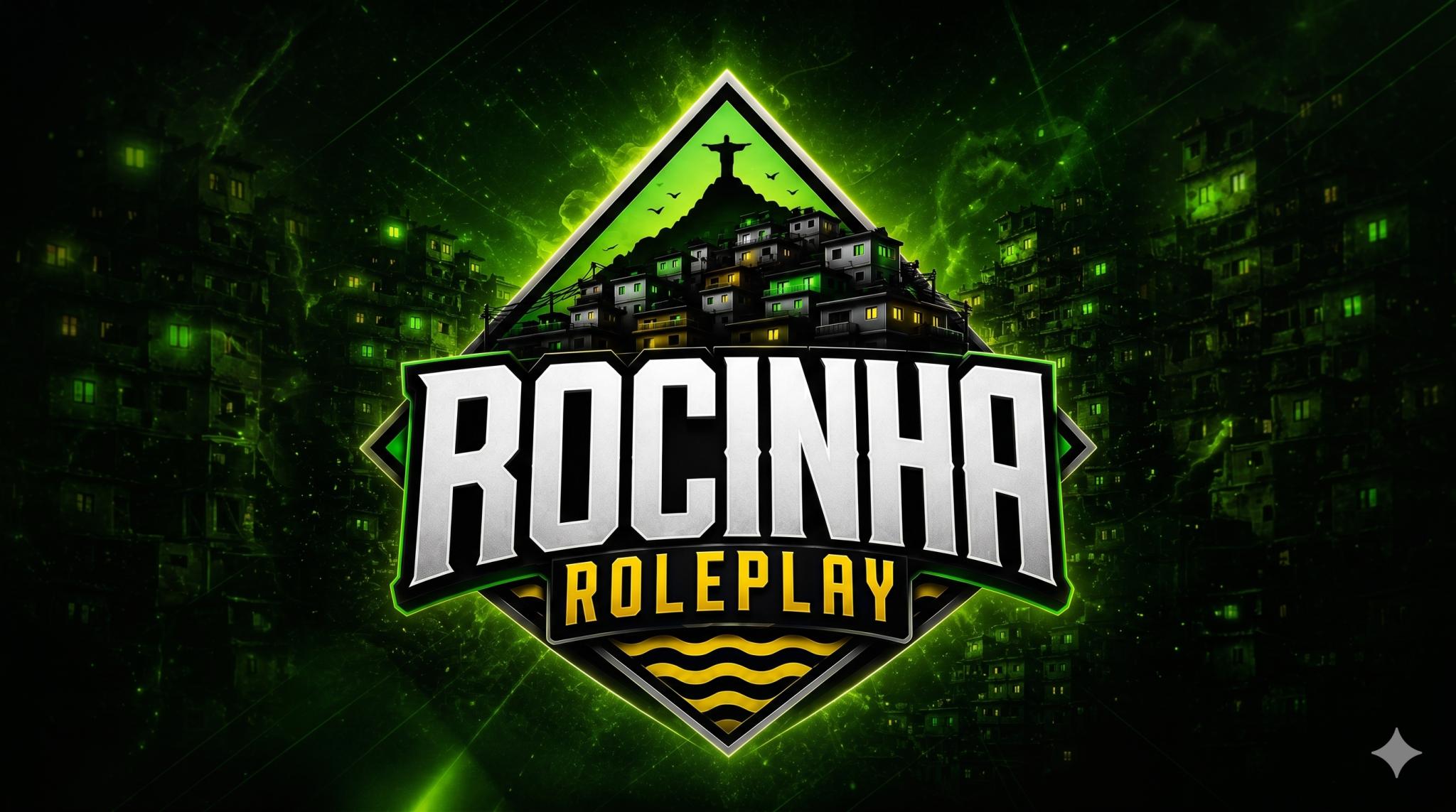 Discovery splash banner for ROCINHA ROLEPLAY Discord server