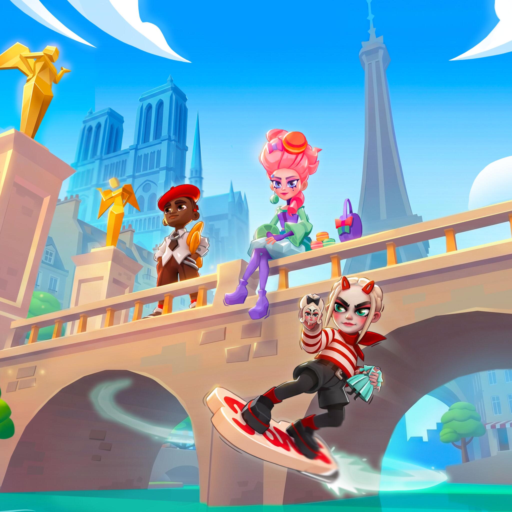 Discovery splash banner for Subway Surfers Discord server