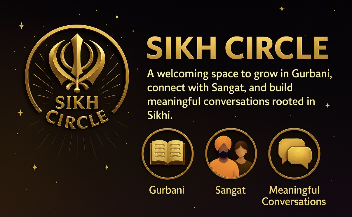 Discovery splash banner for Sikh Circle Discord server