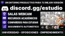 Discovery splash banner for Estudia Conmigo Discord server