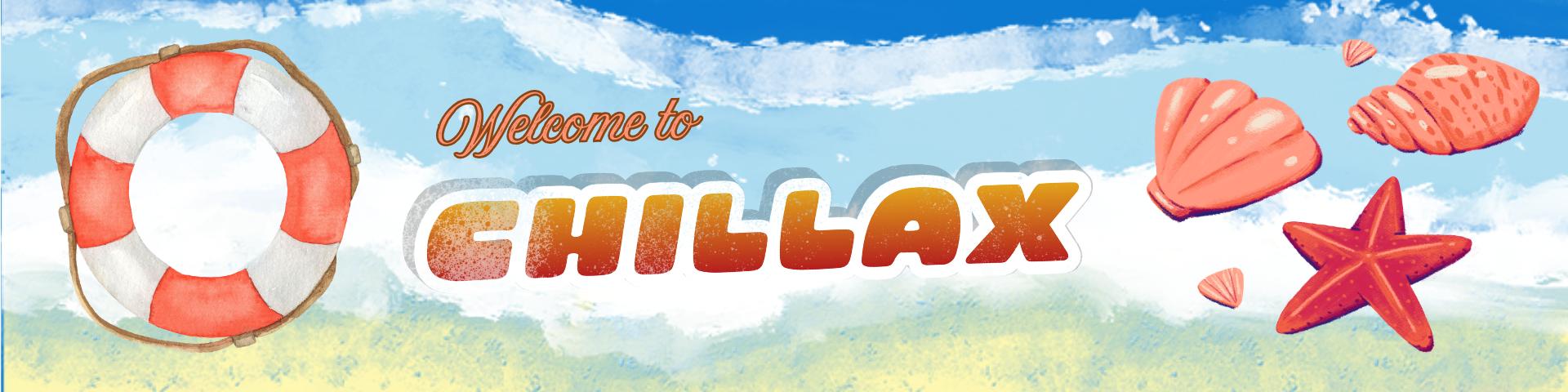 Discovery splash banner for Chillax Discord server