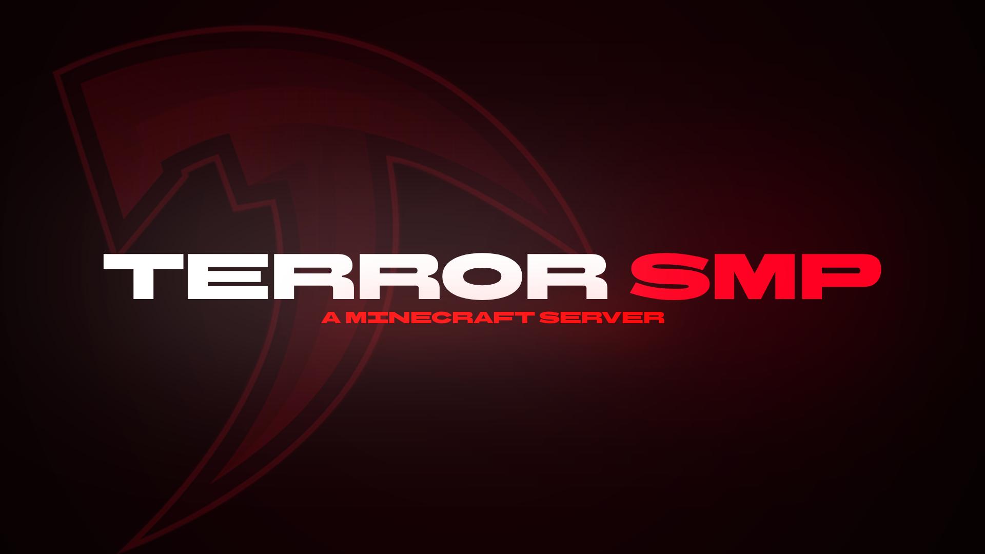 Discovery splash banner for Terror SMP V2 Discord server