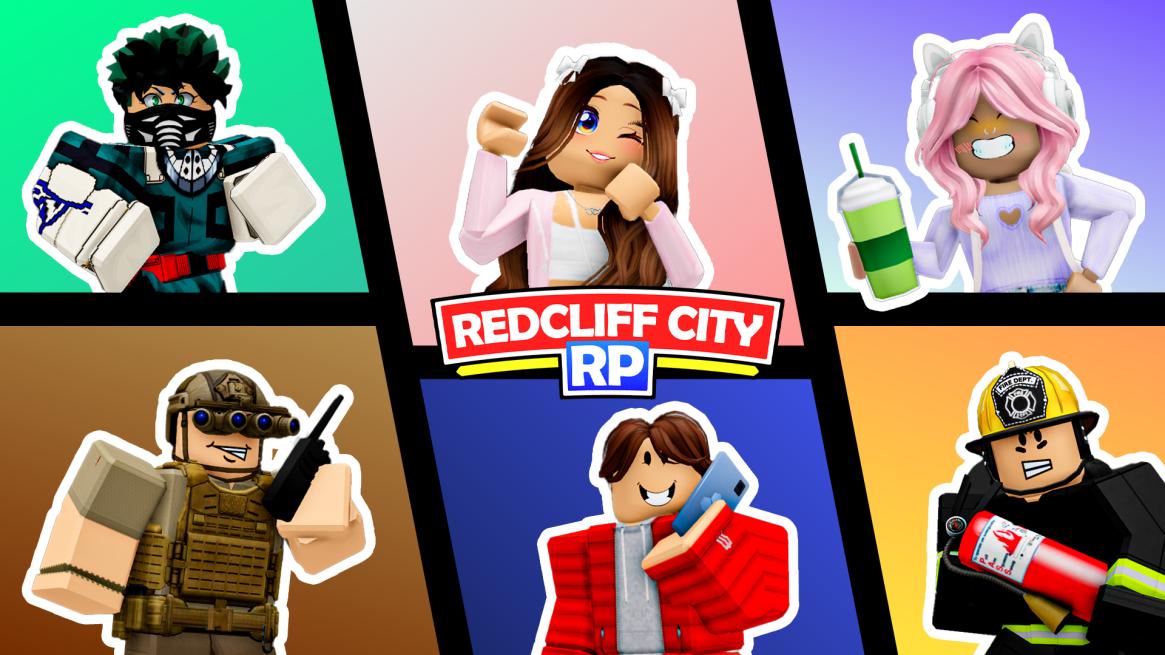 Discovery splash banner for Redcliff City RP Discord server