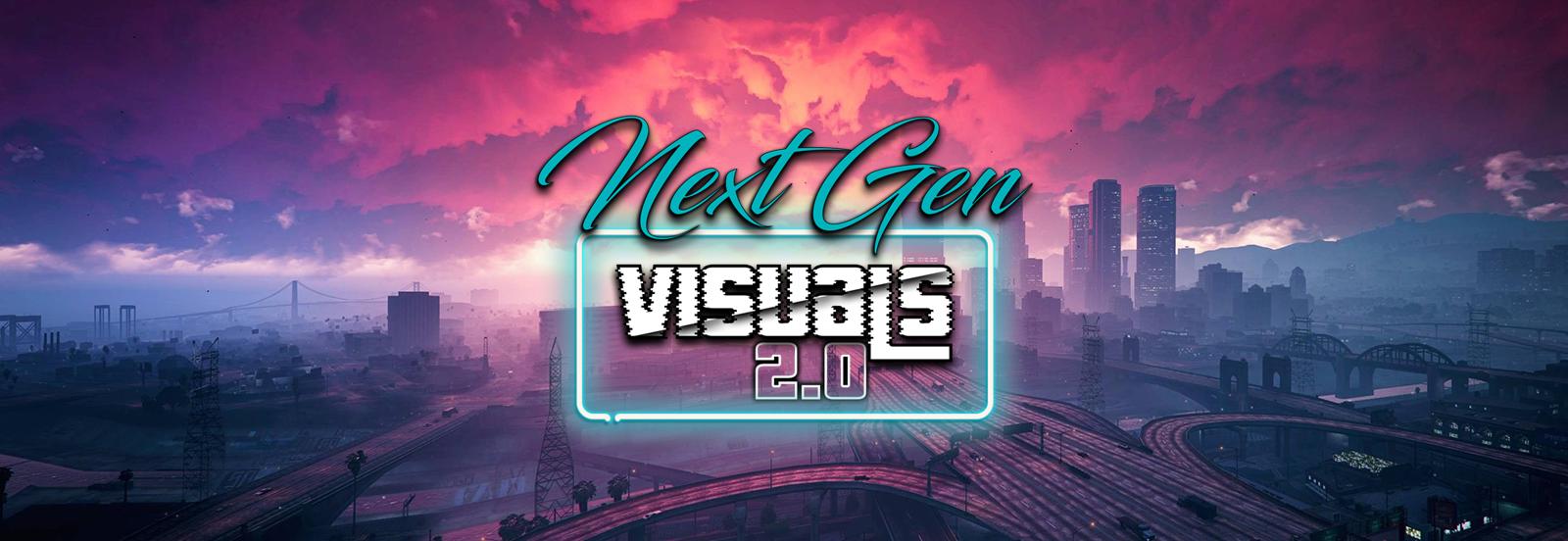 Discovery splash banner for Next Gen Visuals / FiveM Mods Discord server