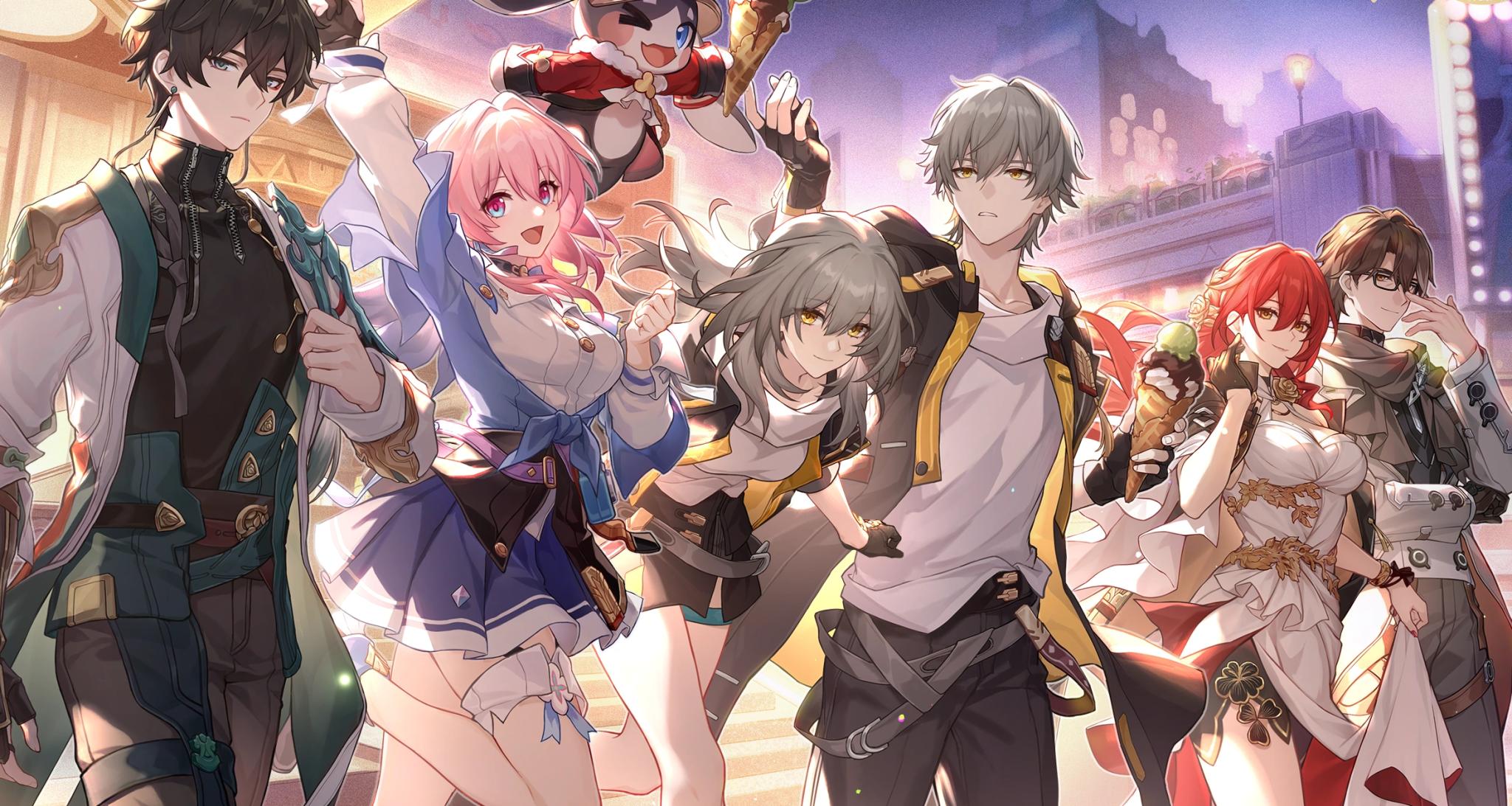 Discovery splash banner for Honkai: Star Rail Fandom Wiki Discord server