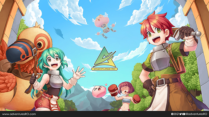 Discovery splash banner for Adventures RO Discord server