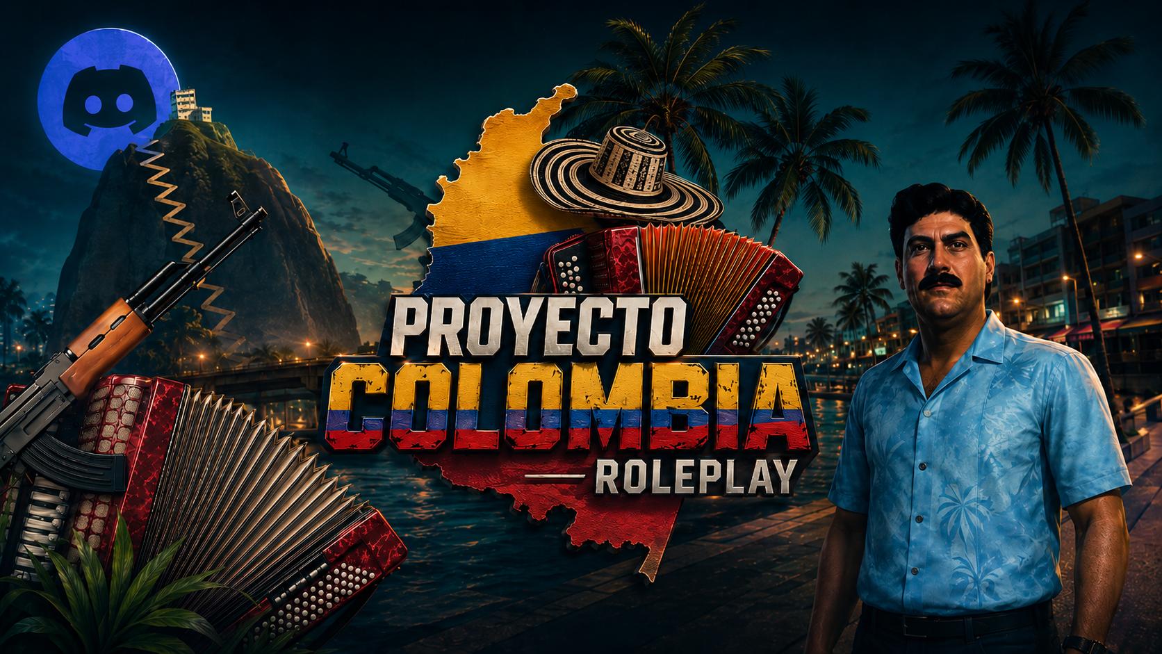 Discovery splash banner for Comunidad Respaldo PCR Discord server