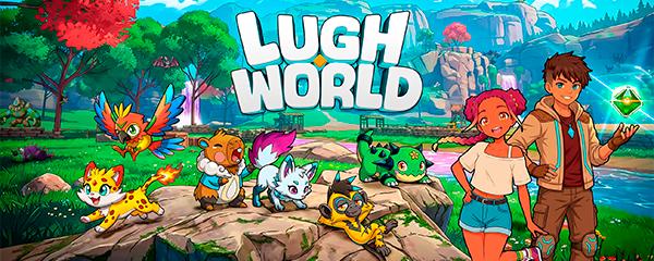 Discovery splash banner for Lugh World Discord server