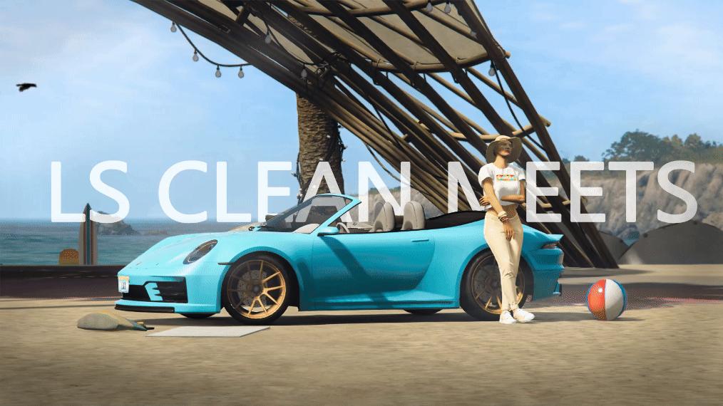 Discovery splash banner for LS CleanMeets đ Discord server