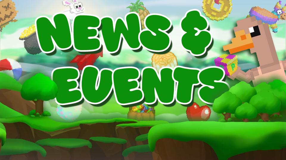 Discovery splash banner for NEWS & EVENTS Discord server