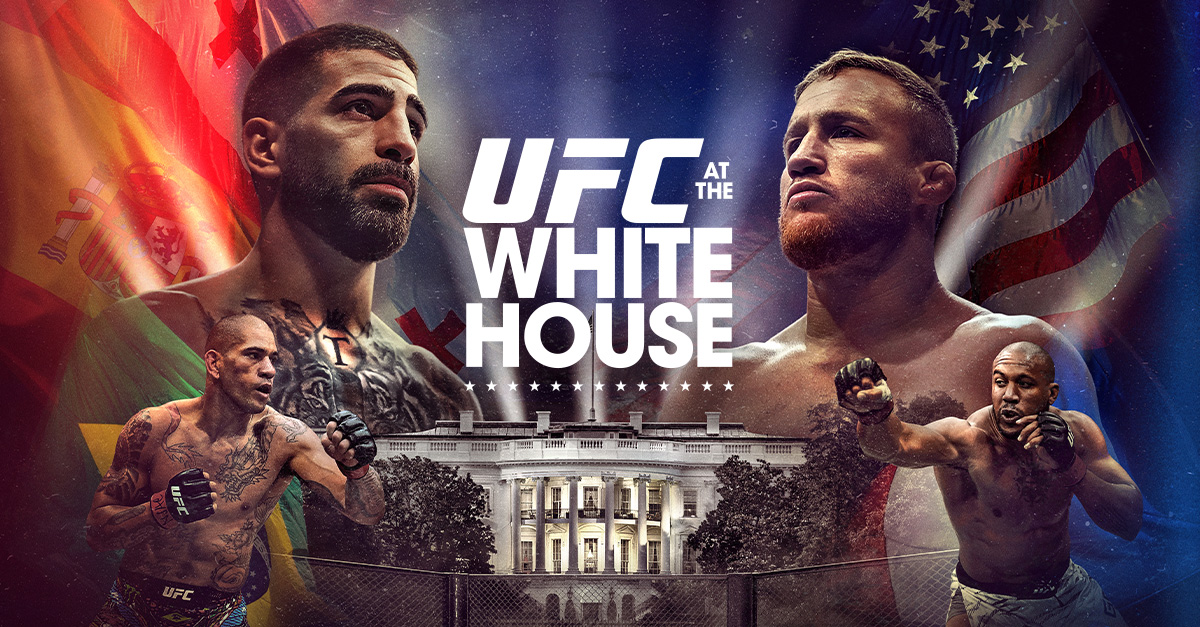 Discovery splash banner for UFC WHITE HOUSE (UCC) Discord server