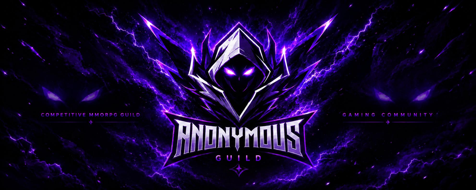 Discovery splash banner for Anonymous GUILD Discord server