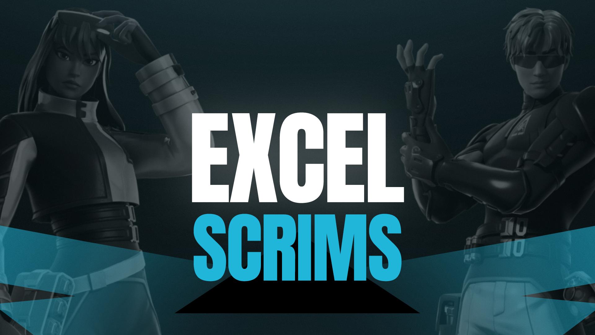 Discovery splash banner for Excel Scrims Discord server